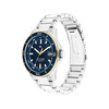 Montre TOMMY HILFIGER remy homme bracelet acier inoxydable gris - vue V2