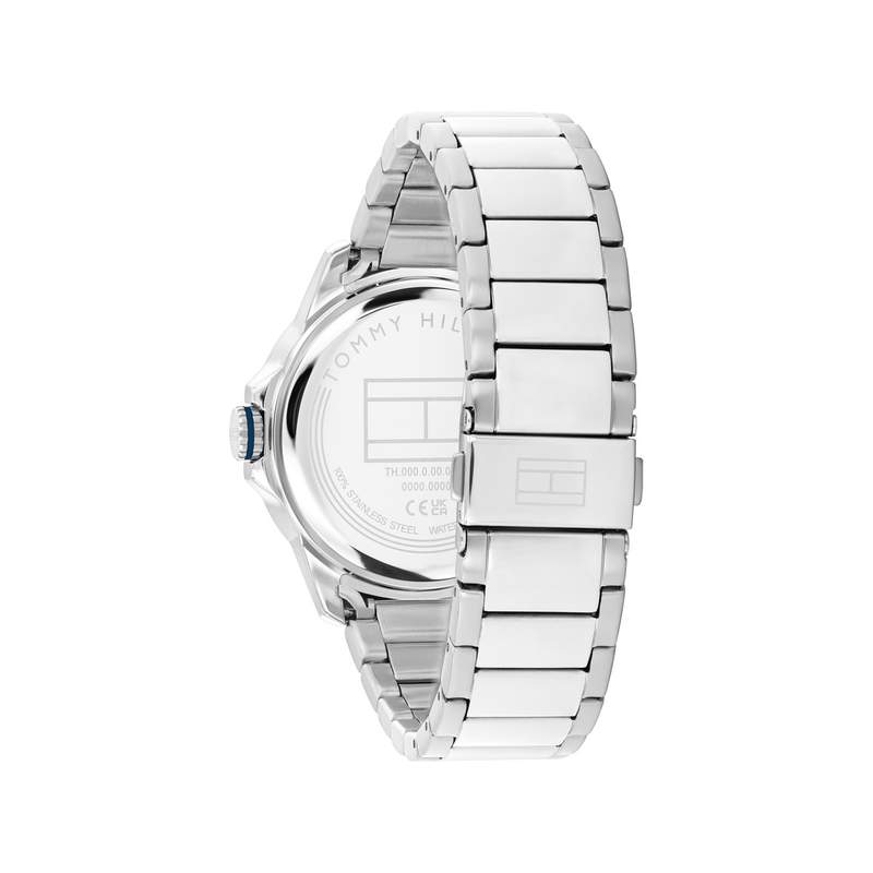 Montre TOMMY HILFIGER remy homme bracelet acier inoxydable gris - vue 3
