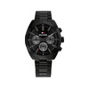 Montre TOMMY HILFIGER hudson homme bracelet acier inoxydable noir - vue V1