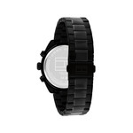Montre TOMMY HILFIGER hudson homme bracelet acier inoxydable noir - vue 3