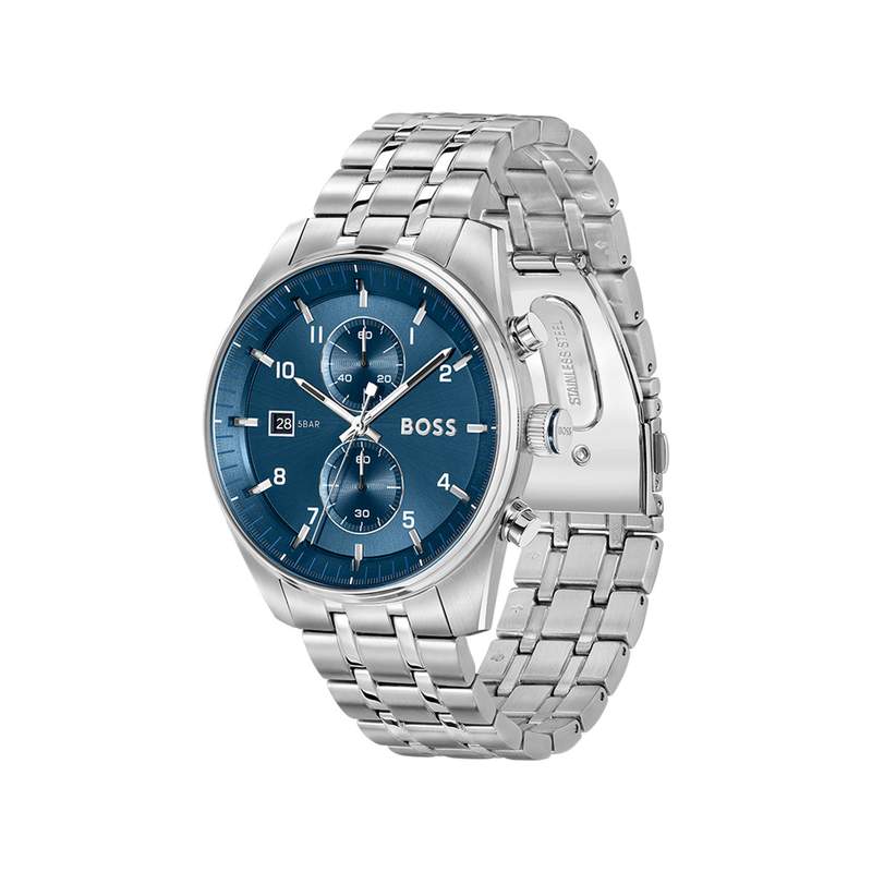Montre BOSS sport lux homme bracelet acier inoxydable - vue 2