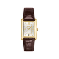 Montre BOSS desk homme bracelet cuir marron
