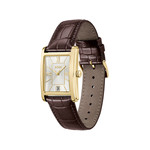 Montre BOSS desk homme bracelet cuir marron - vue 2