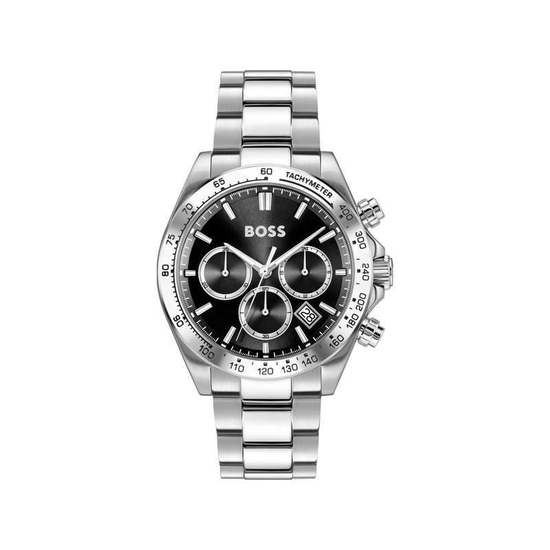 Montre BOSS sport active homme bracelet acier inoxydable - vue 1