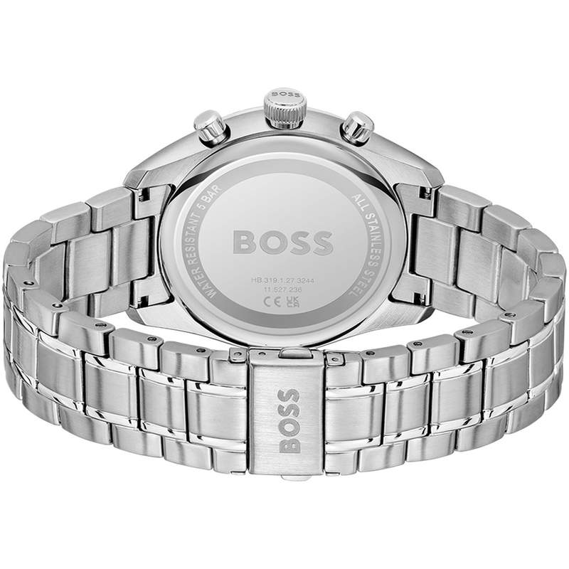 Montre BOSS sport lux homme bracelet acier inoxydable - vue 3