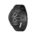 Montre BOSS sport lux homme bracelet acier inoxydable noir métalisé - vue 2