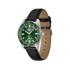 Montre LACOSTE boston homme bracelet cuir noir - vue V2