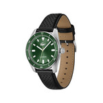 Montre LACOSTE boston homme bracelet cuir noir - vue 2