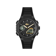 Montre LACOSTE lc33 homme bracelet silicone noir