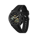 Montre LACOSTE lc33 homme bracelet silicone noir - vue 2