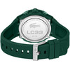Montre LACOSTE lc33 homme bracelet silicone vert - vue V3
