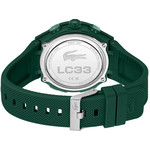 Montre LACOSTE lc33 homme bracelet silicone vert - vue 3