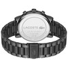 Montre LACOSTE replay homme bracelet acier inoxydable noir - vue V3