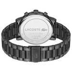 Montre LACOSTE replay homme bracelet acier inoxydable noir - vue 3
