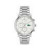 Montre LACOSTE replay homme bracelet acier inoxydable gris - vue V1