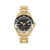 Montre LACOSTE mainsail homme bracelet acier inoxydable doré jaune - vue V1