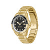 Montre LACOSTE mainsail homme bracelet acier inoxydable doré jaune - vue V2