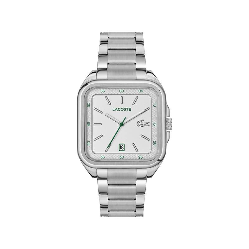 Montre LACOSTE.12.12 up homme bracelet acier inoxydable - vue 1