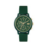 Montre LACOSTE LACOSTE.12.12 move homme bracelet silicone vert - vue V1