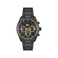 Montre LACOSTE boston homme bracelet acier inoxydable noir