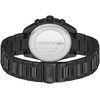 Montre LACOSTE boston homme bracelet acier inoxydable noir - vue V3