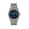 Montre TISSOT prx homme automatique, bracelet titane gris - vue V1