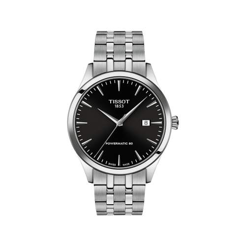 Montre TISSOT classic dream homme automatique, bracelet acier inoxydable