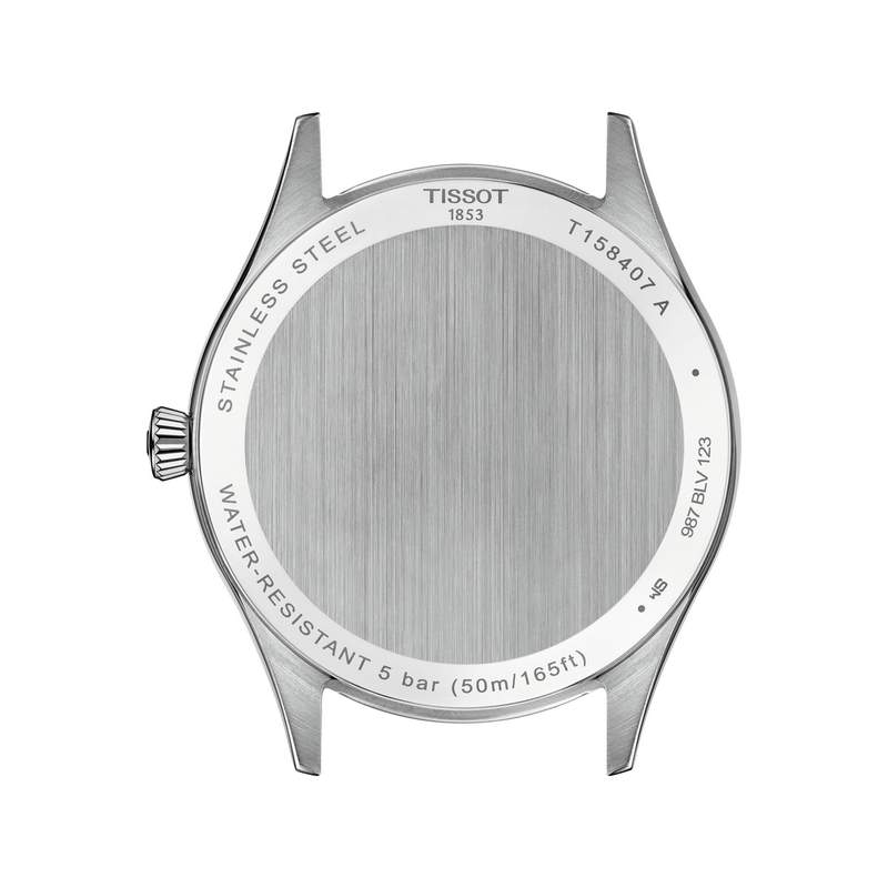 Montre TISSOT classic dream homme automatique, bracelet acier inoxydable - vue 3