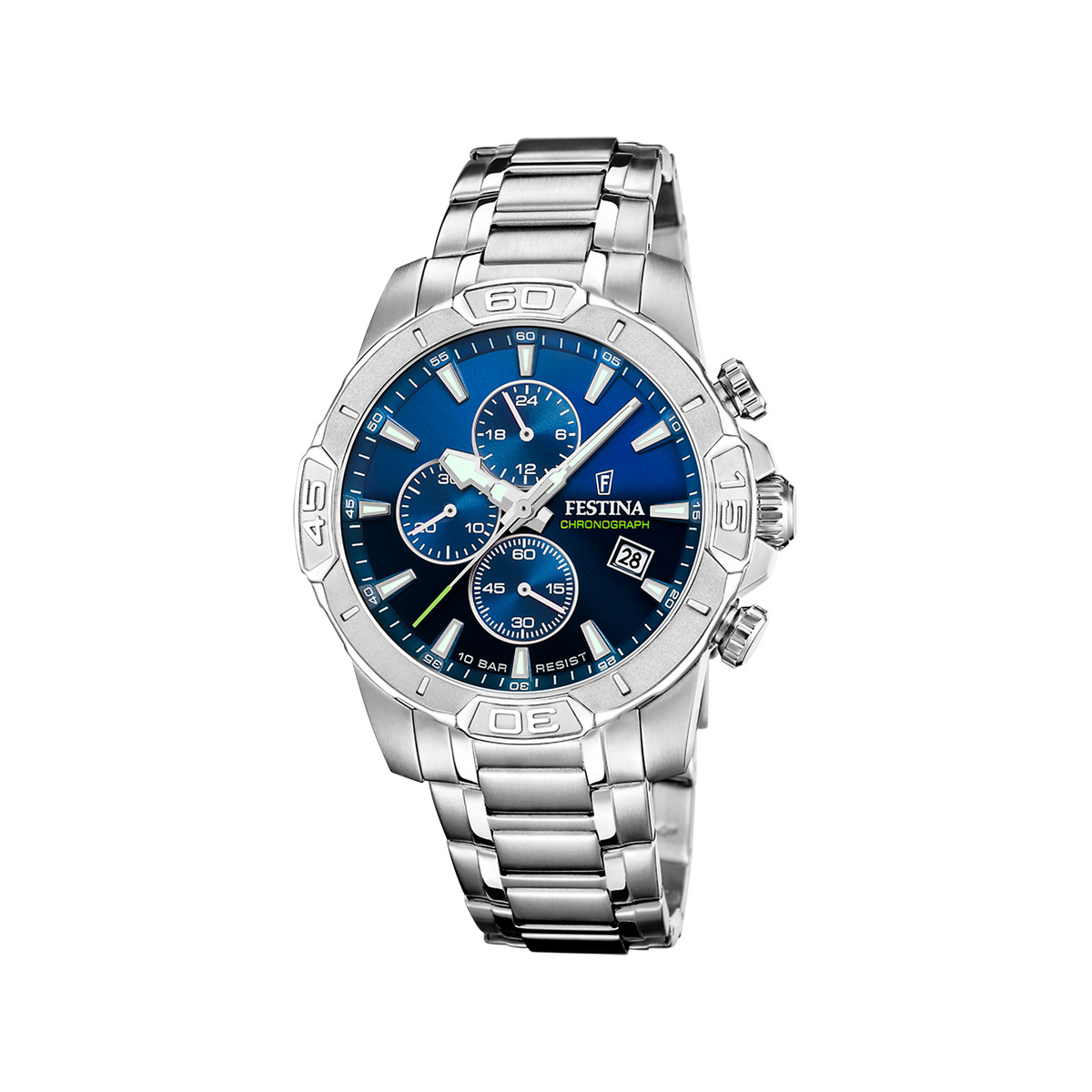 Montre FESTINA homme bracelet acier inoxydable