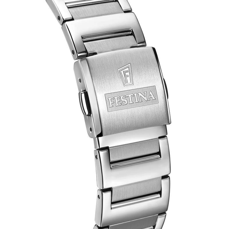 Montre FESTINA homme bracelet acier inoxydable - vue D3