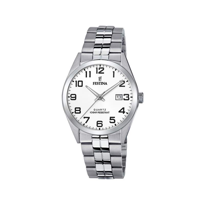 Montre FESTINA homme bracelet acier inoxydable - vue 1
