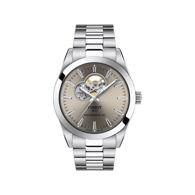 Montre TISSOT gentlemen homme automatique, bracelet acier inoxydable
