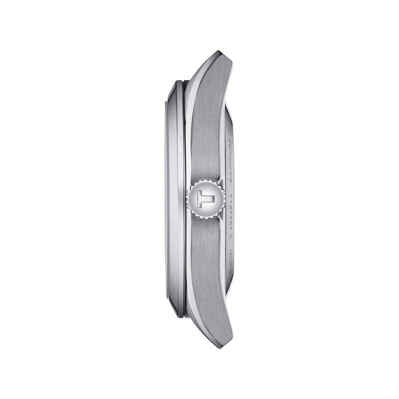 Montre TISSOT gentlemen homme automatique, bracelet acier inoxydable - vue 2