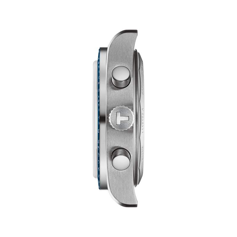 Montre TISSOT PR516 homme automatique, bracelet acier inoxydable - vue 2