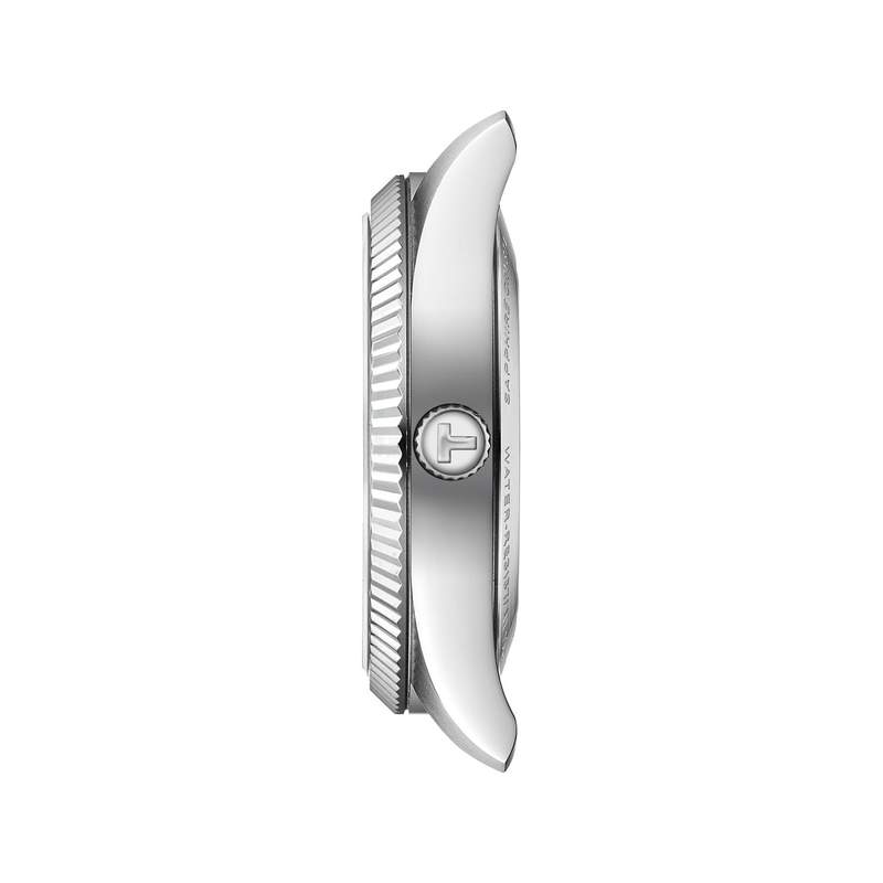 Montre TISSOT ballade homme automatique, bracelet acier inoxydable - vue 2