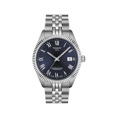 Montre TISSOT ballade homme automatique, bracelet acier inoxydable - vue 1