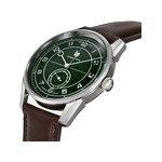 Montre LIP Himalaya homme bracelet cuir marron - vue 2