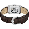 Montre FOSSIL automatic homme automatique, bracelet cuir marron - vue V3