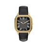 Montre FOSSIL crosby homme bracelet cuir noir - vue V1