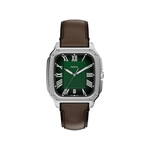 Montre FOSSIL crosby homme bracelet cuir marron - vue 1