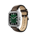 Montre FOSSIL crosby homme bracelet cuir marron - vue 2