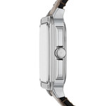 Montre FOSSIL crosby homme bracelet cuir marron - vue D1