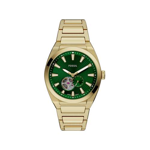 Montre FOSSIL automatic homme automatique, bracelet acier inoxydable doré