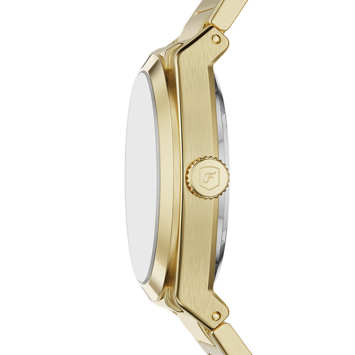 Montre FOSSIL automatic homme automatique, bracelet acier inoxydable doré - vue D1