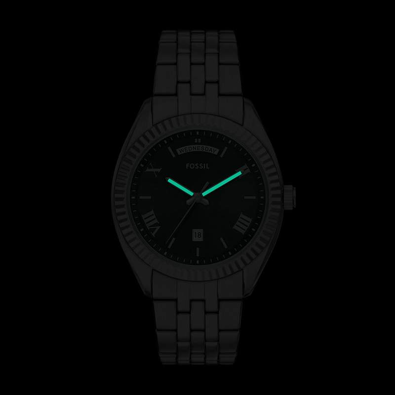 Montre FOSSIL campbell homme bracelet acier inoxydable - vue D2