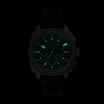 Montre FOSSIL machine homme bracelet silicone noir - vue D2