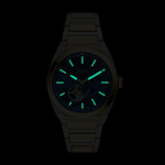 Montre FOSSIL automatic homme automatique, bracelet acier inoxydable bicolore jaune - vue D2