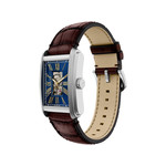 Montre FOSSIL automatic homme automatique, bracelet cuir marron - vue 2