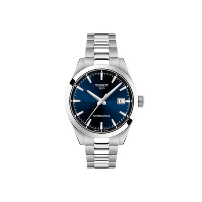 Montre TISSOT gentlemen homme automatique, bracelet acier inoxydable