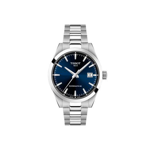 Montre TISSOT gentlemen homme automatique, bracelet acier inoxydable